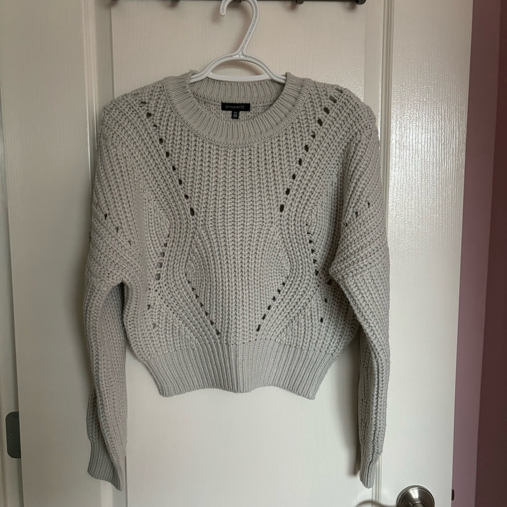 Dynamite Grey Sweater